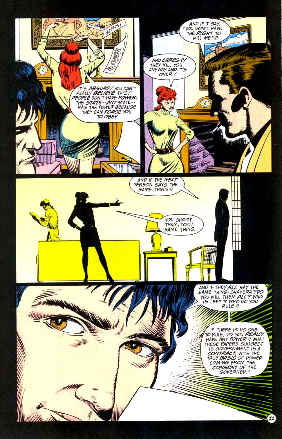 Read online Hawkworld (1990) comic -  Issue #3 - 23