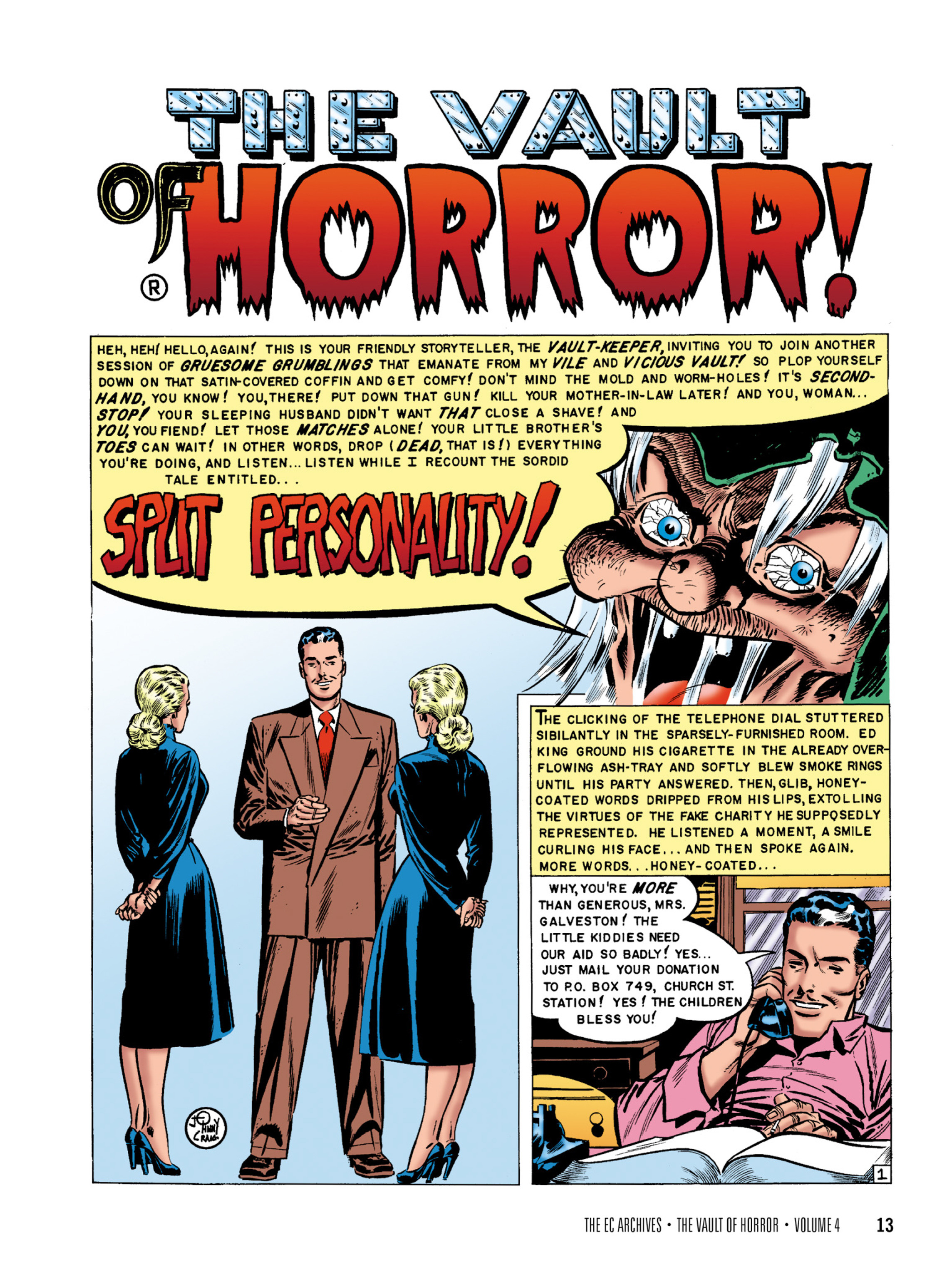Read online The EC Archives: The Vault of Horror (2014) comic -  Issue # TPB 4 (Part 1) - 15