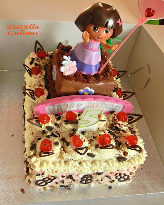 Gâteau Dora pour Alessia / Tort Dora pentru micuta printesa Alessia