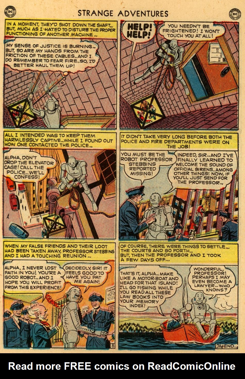Read online Strange Adventures (1950) comic -  Issue #4 - 32