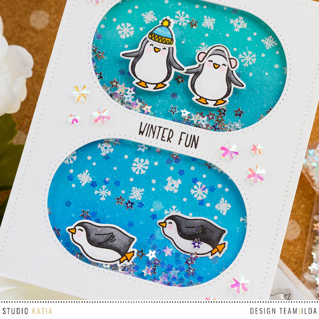 Winter Fun with Studio Katia's Ice Day Penguins by ilovedoingallthingscrafty.com