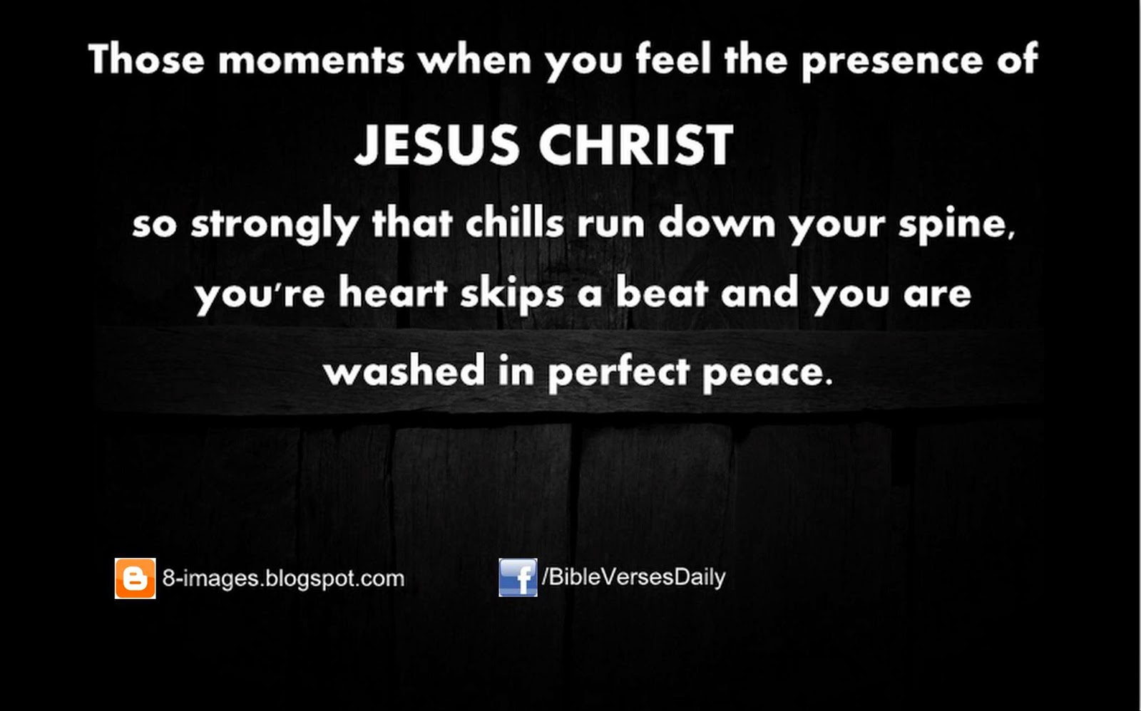 Those Moments When you feel the Presence of JESUS CHRIST that Chills