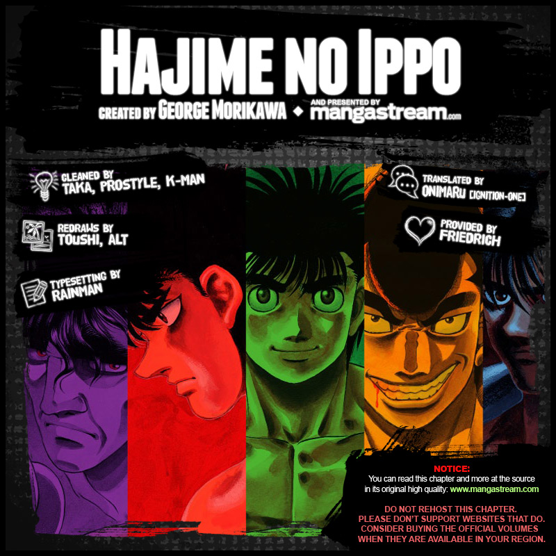 Hajime No Ippo 1174 En