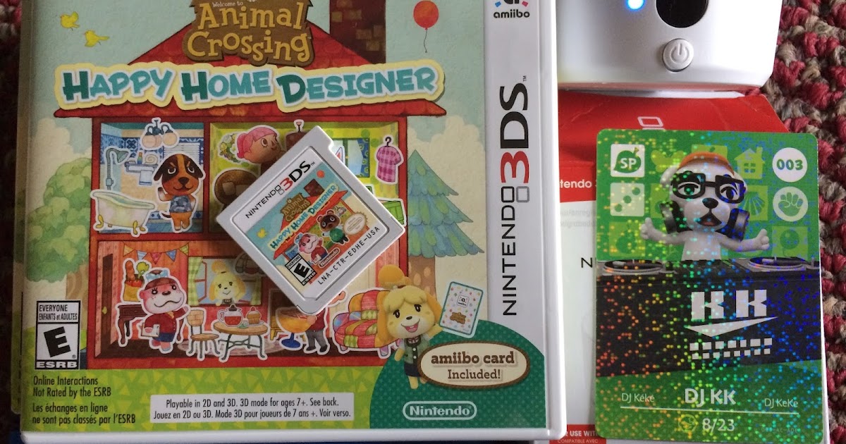 My Review Love!!: #AnimalCrossing: Happy Home Designer Bundle! #amiibo  #Nintendo3DS #NFCReader