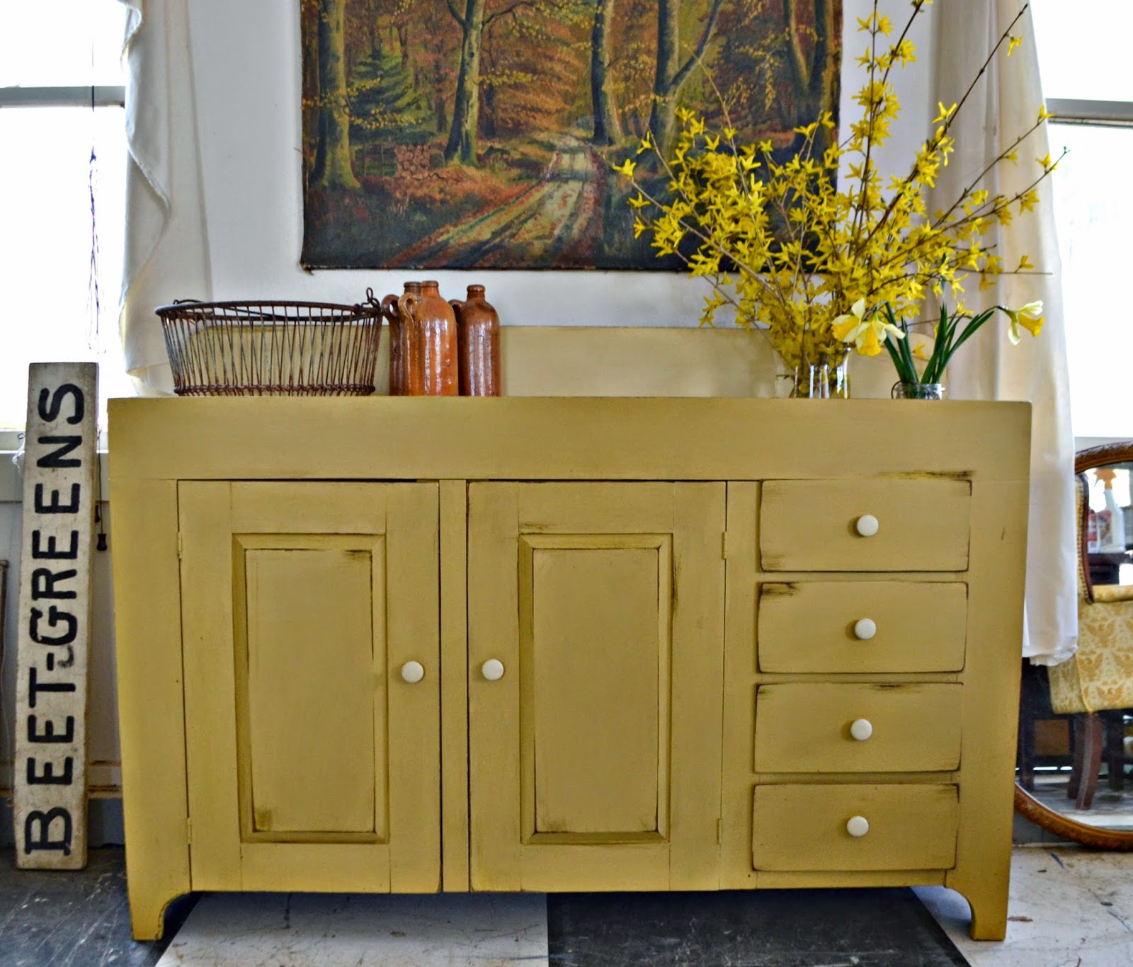 Heir and Space A Shaker Inspired Dry Sink