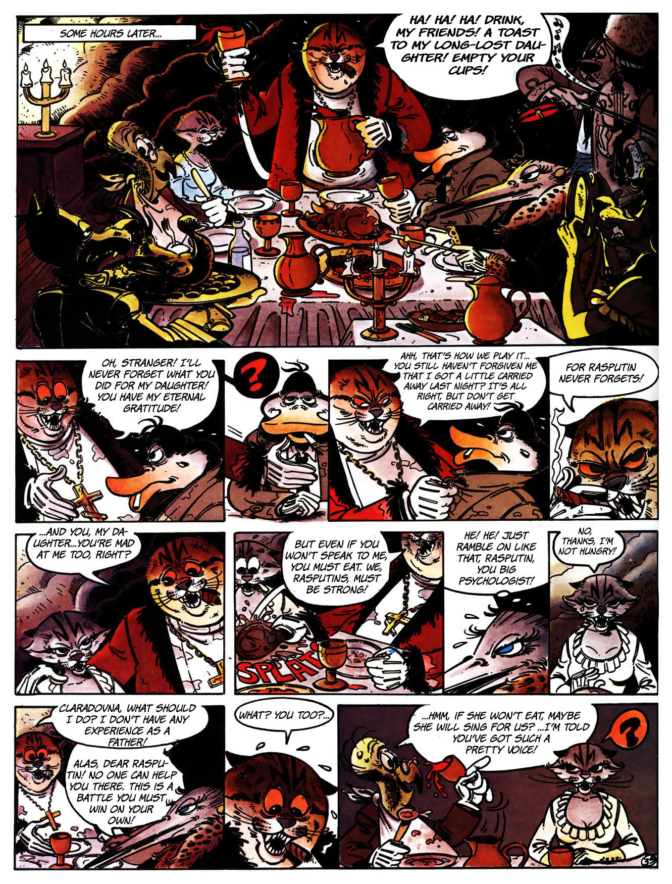 Read online Une enquête de l'inspecteur Canardo comic -  Issue #2 - 40
