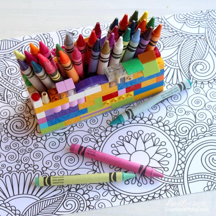 14 Things to Make with Crayons * Moms and Crafters