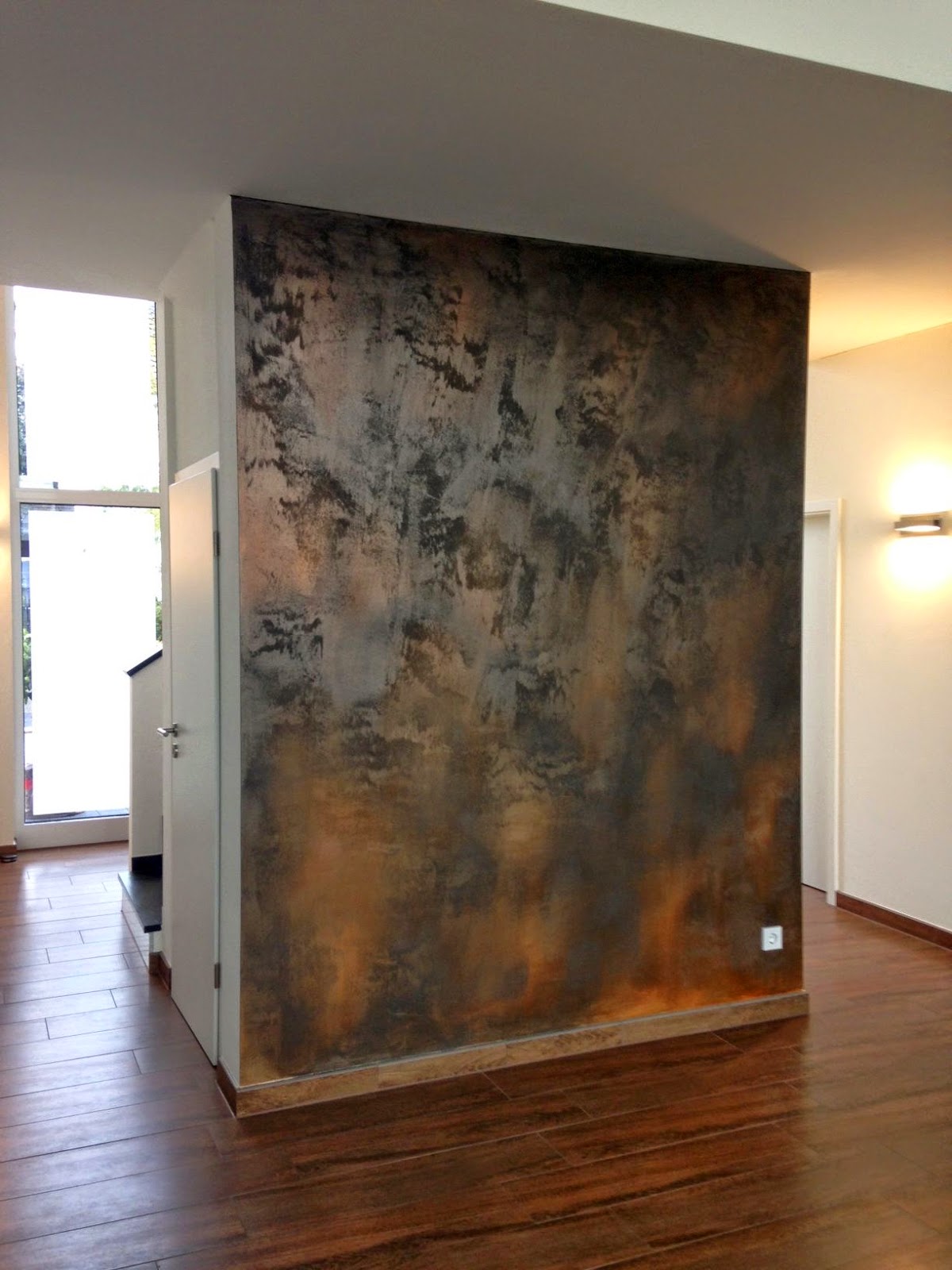 Bautagebuch von Marcus+Uta: Hausverschönerung mit Alpina Effektfarben…