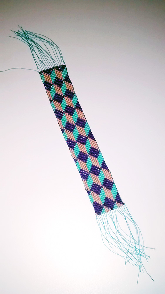 Vanishing Pearl At Long Last! Bead Looming Warp Finishing Made Easy!