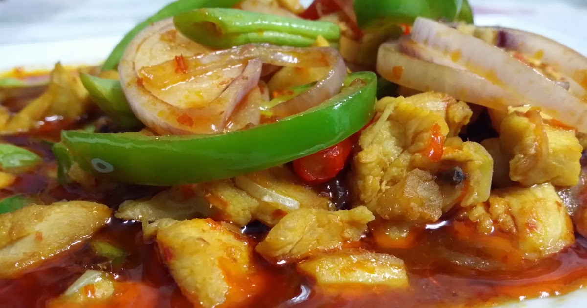 Sajian Dapur Bonda: Ayam Paprik Ala Thai