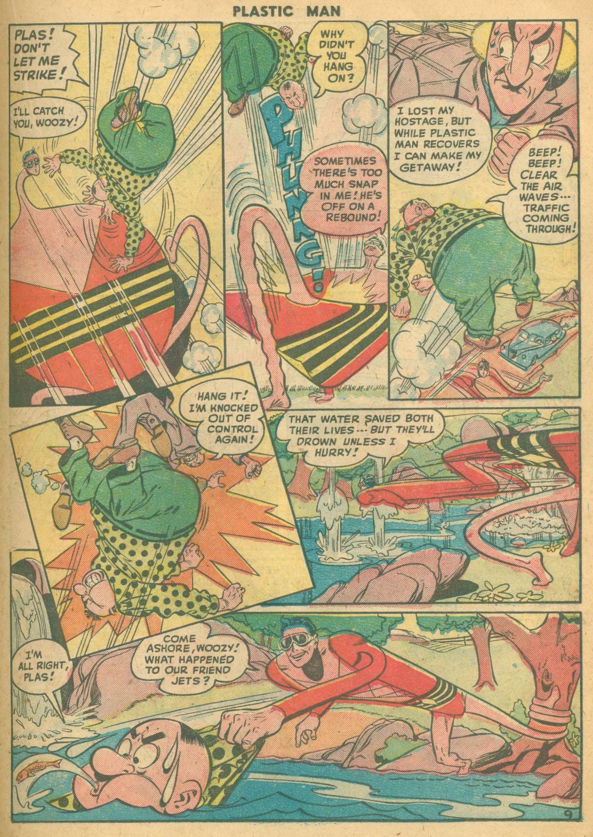 Read online Plastic Man (1943) comic -  Issue #13 - 23