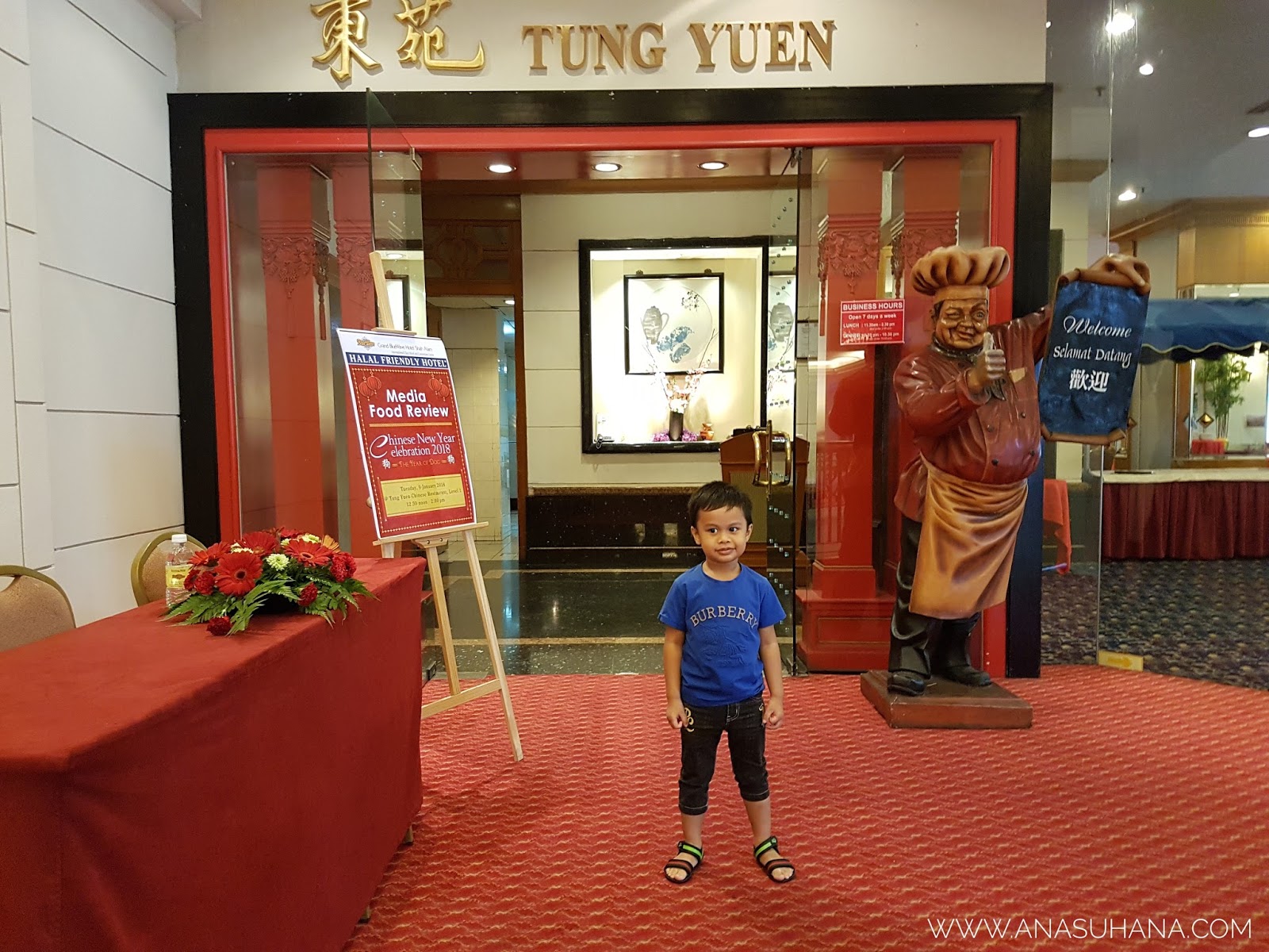 Chinese New Year 2018 Di Tung Yuen Chinese Restaurant Hotel Grand BlueWave Shah Alam