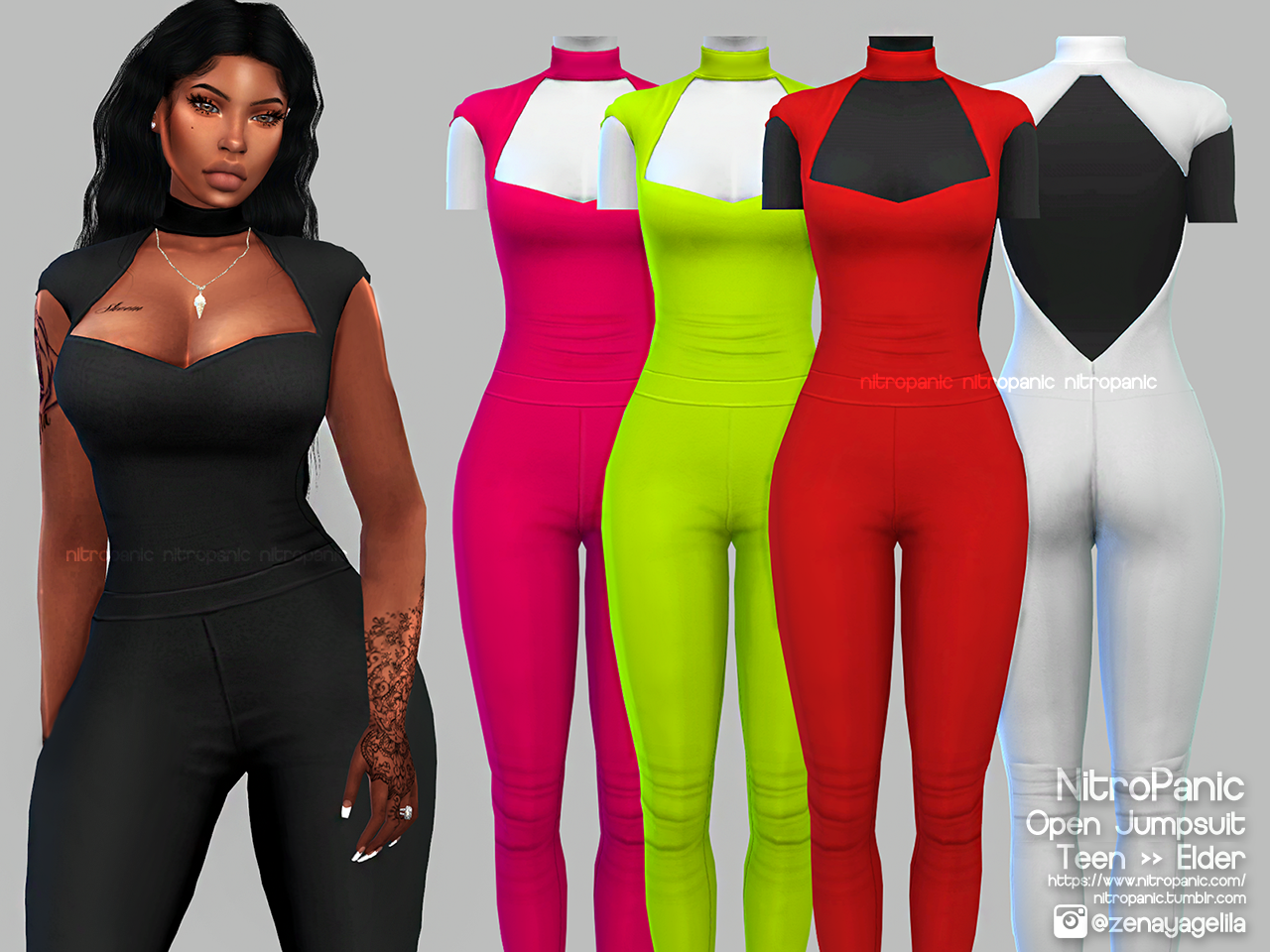 Sims 4 CC's - The Best: Clothing by NitroPanic