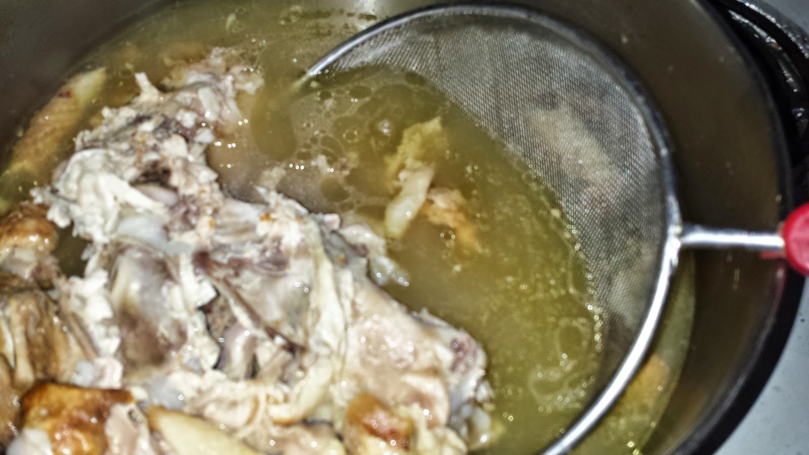 Sha Bang's Kitchen Costco Rotisserie Chicken Stock