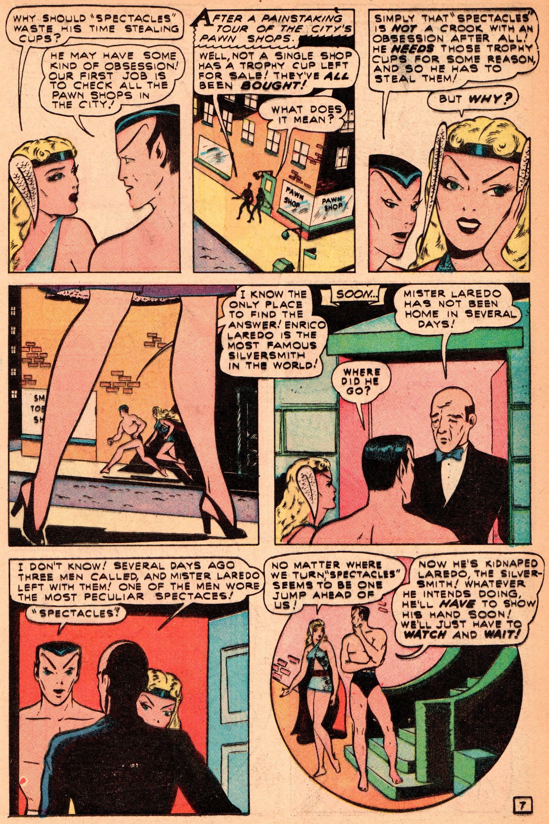 Read online Sub-Mariner Comics comic -  Issue #23 - 21