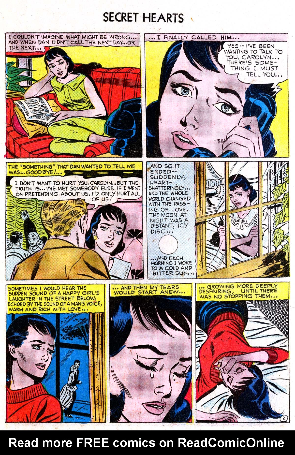 Read online Secret Hearts comic -  Issue #38 - 18