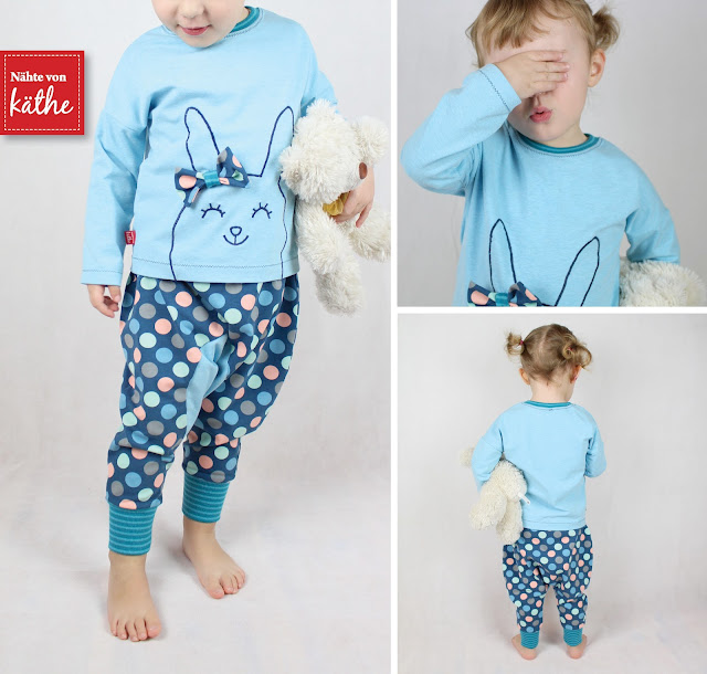 Hose Frechdachs und Shirt Nena y Chiquillo von Lilabrombeerwölkchen Hose Frechdachs und Shirt Nena y Chiquillo von Lilabrombeerwölkchen
