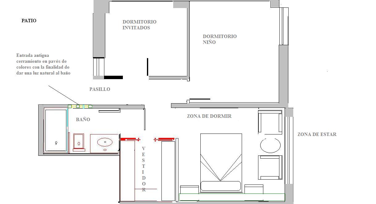 Interiorismo y Decoracion Lola Torga: UN DORMITORIO TRANSFORMADO EN