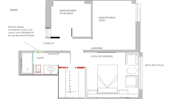 Interiorismo y Decoracion Lola Torga: UN DORMITORIO TRANSFORMADO EN