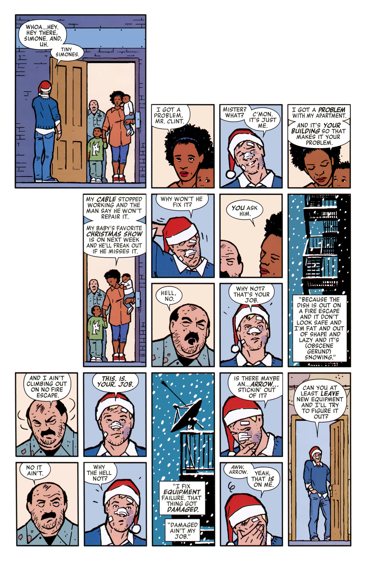 Read online Hawkeye (2012) comic -  Issue #6 - 9