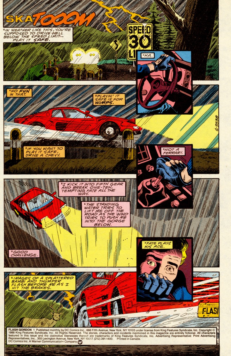 Read online Flash Gordon (1988) comic -  Issue #1 - 2