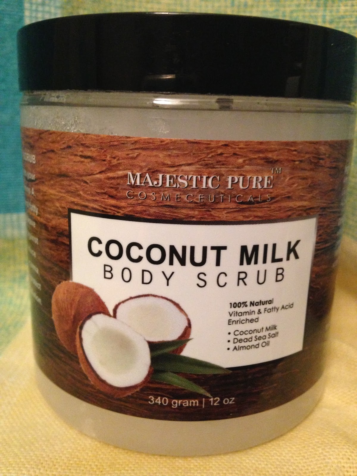 Steph's MN Life Coconut Milk Bath Scrub from Majestic Pure