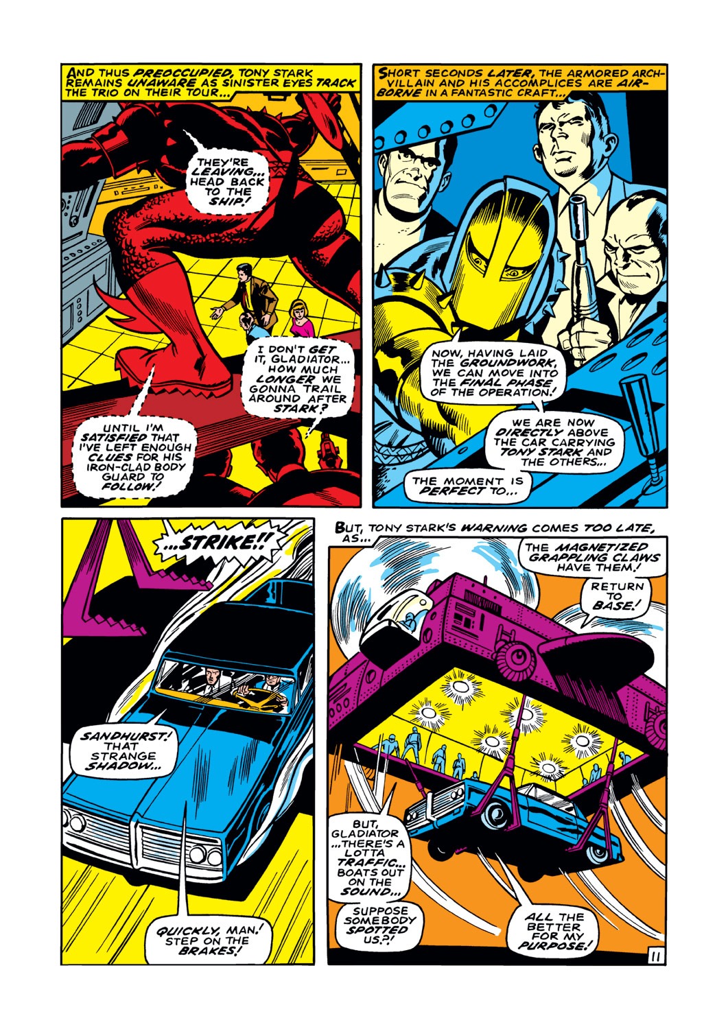 Read online Iron Man (1968) comic -  Issue #7 - 12