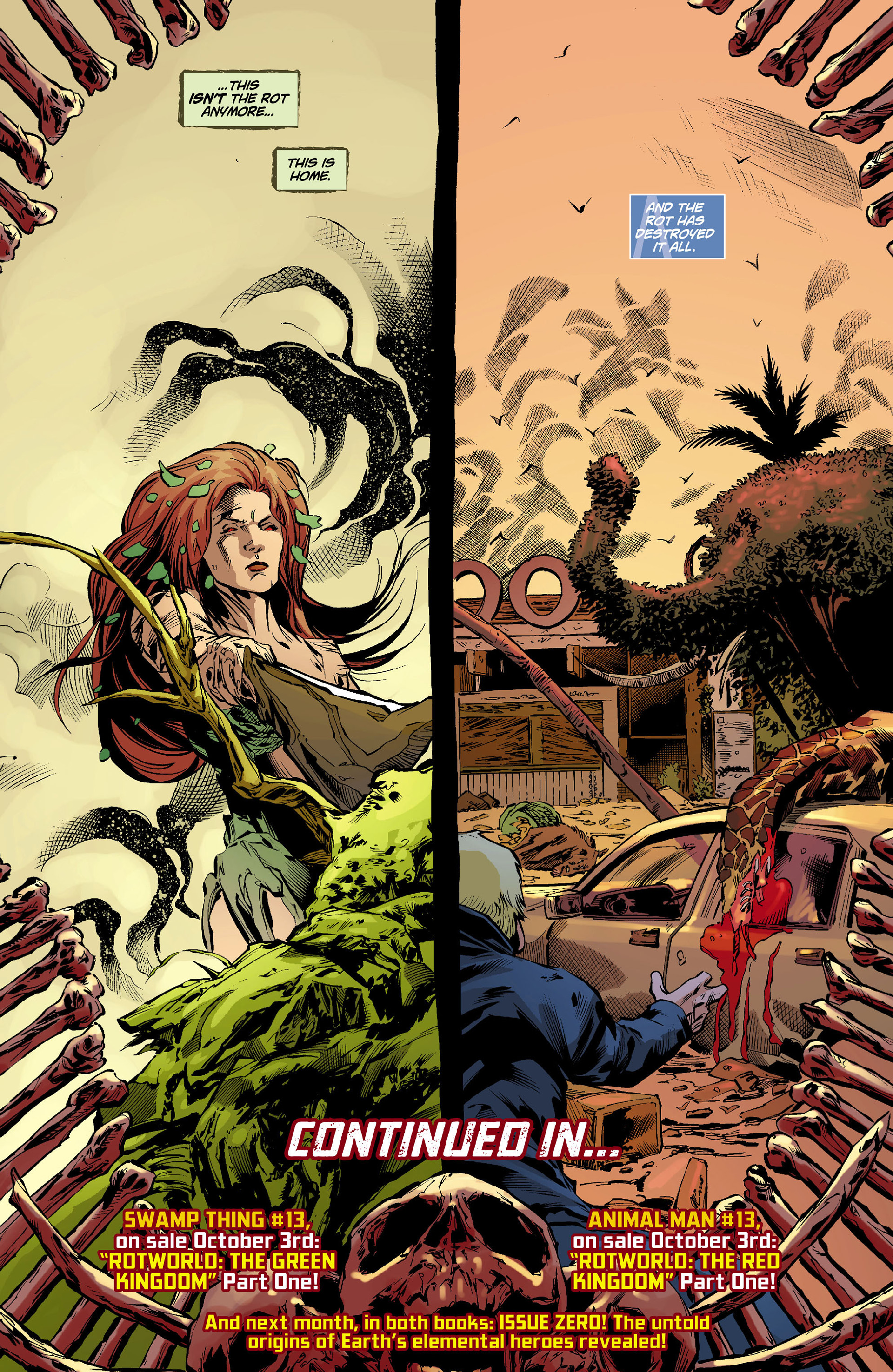 Read online Swamp Thing (2011) comic -  Issue #12 - 21