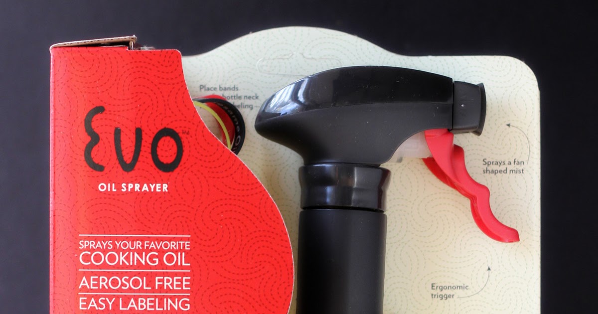 Cookistry's Kitchen Gadget and Food Reviews EVO Oil Sprayer