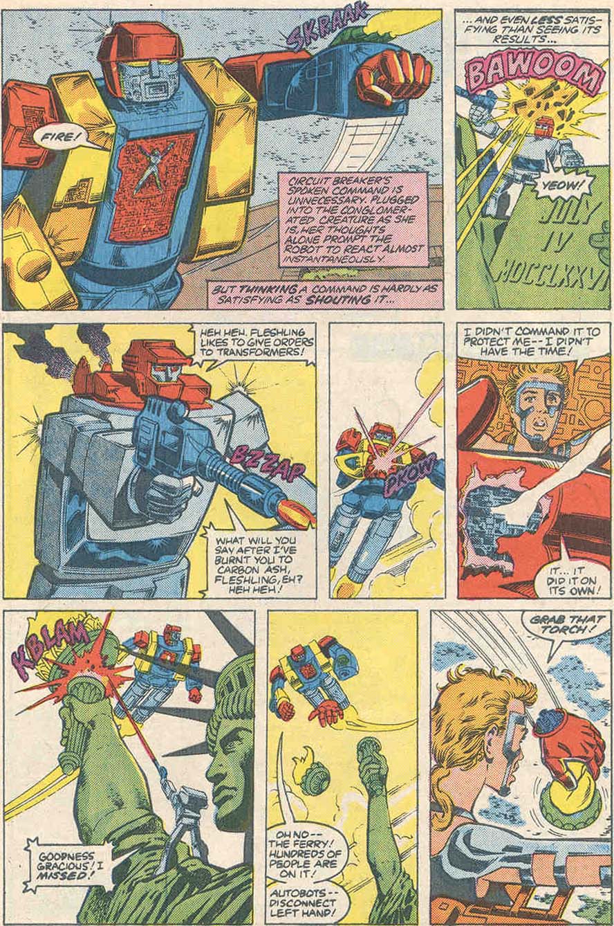 Read online The Transformers (1984) comic -  Issue #23 - 21
