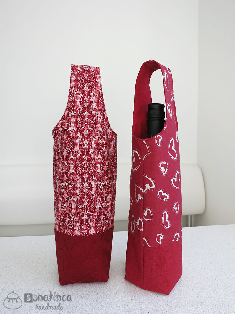 Tutorial on a Gift Bag for Bottles