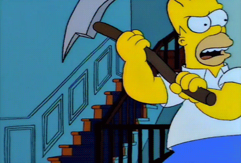 Exterminador do Futuro 2, Curtindo a Vida Adoidado, E.T, Laranja Mecânica, Mary Poppins, 2001 - Uma Odisséia no Espaço, O Iluminado, Gifs, Os Simpsons, Humor, curiosidades, Web, tumblr,