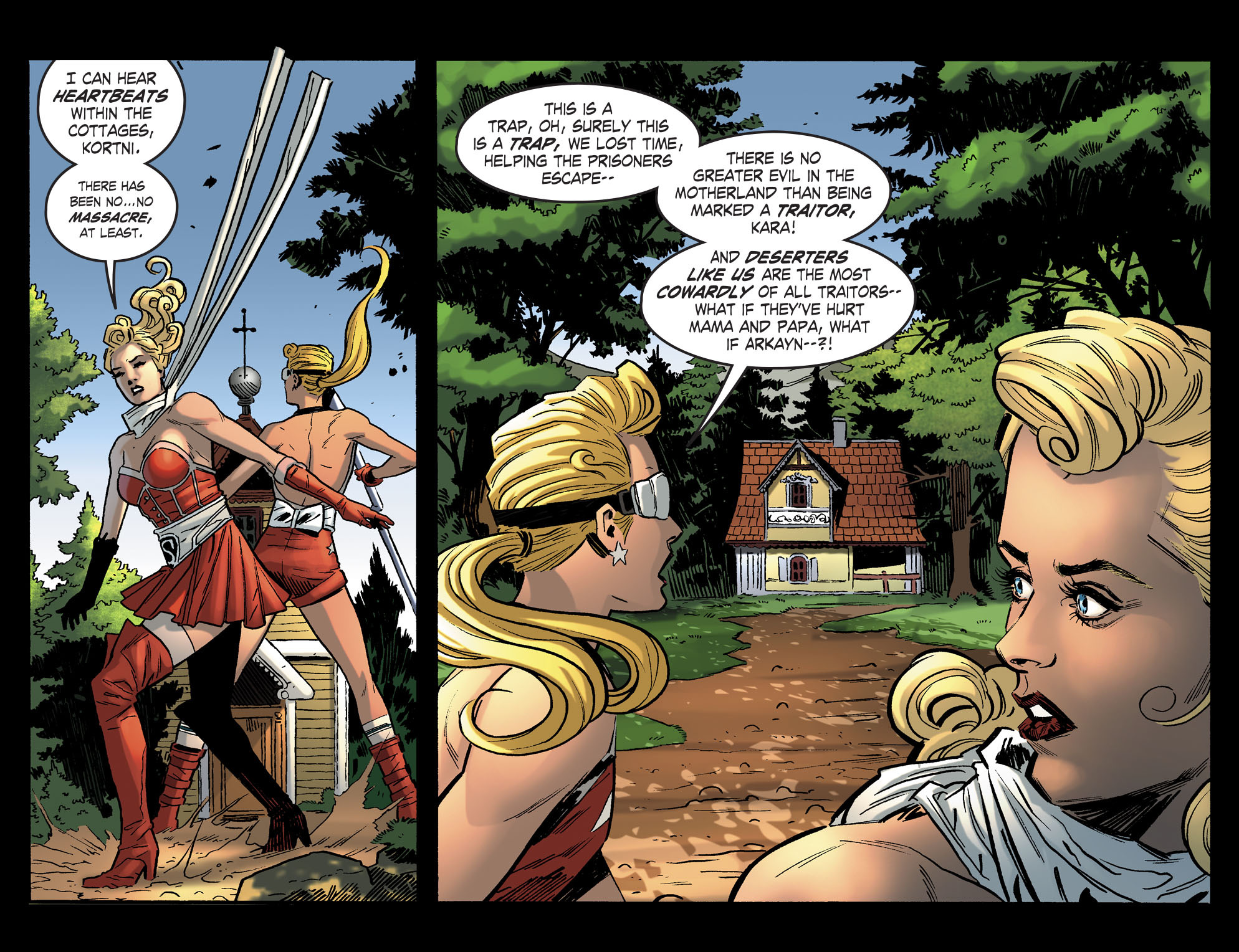 Read online DC Comics: Bombshells comic -  Issue #15 - 6