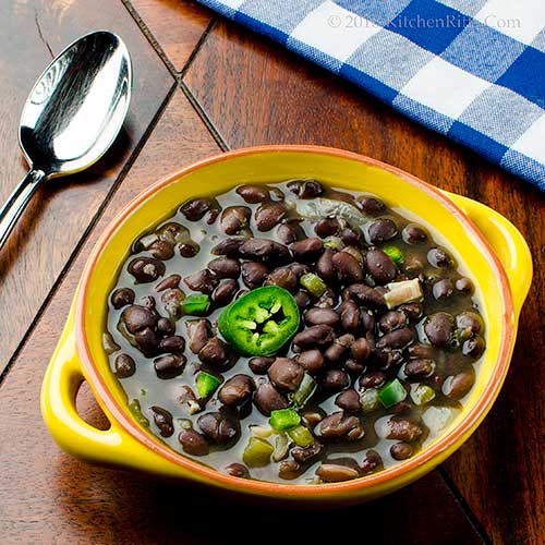 Kitchen Riffs CubanStyle Black Bean Soup