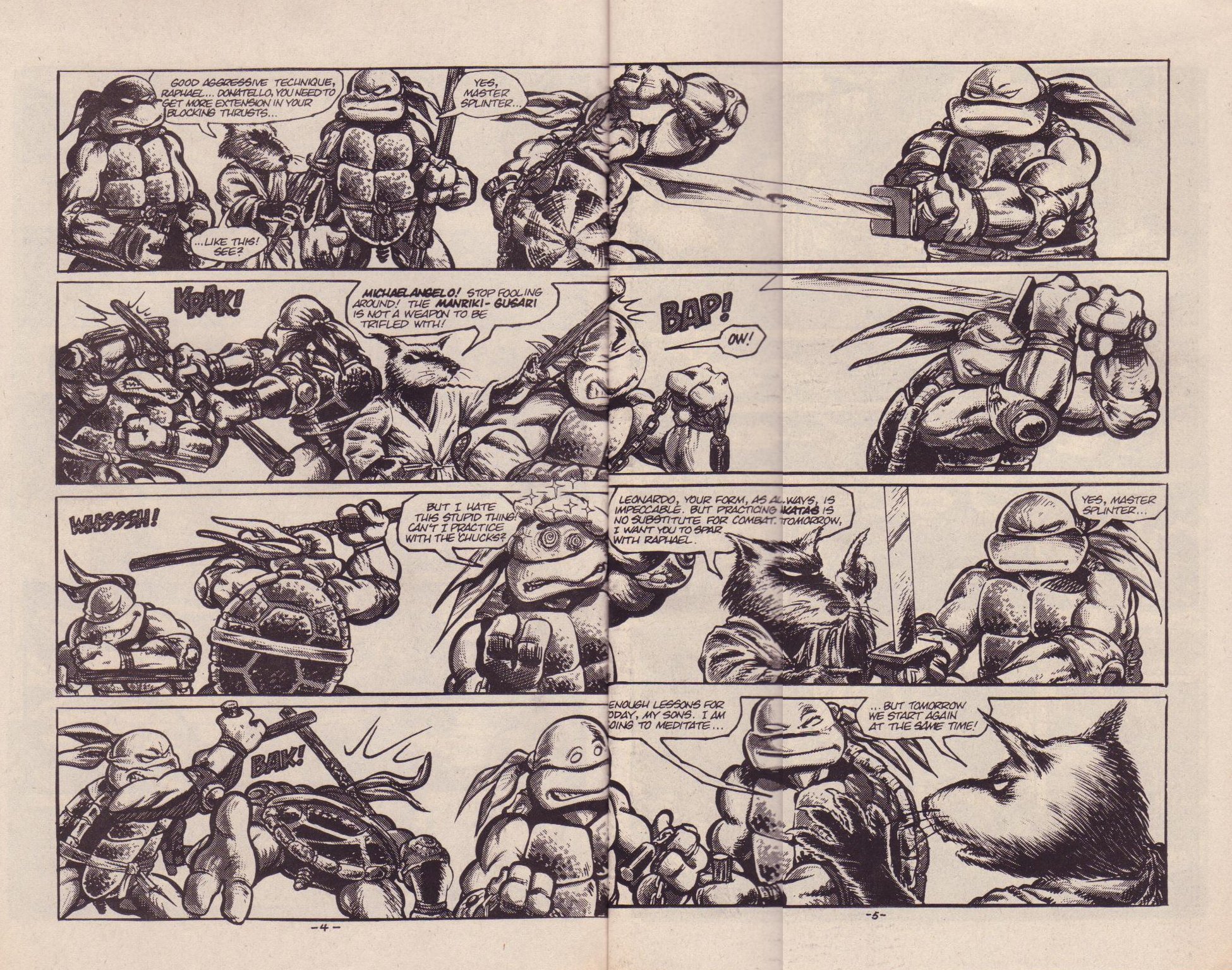 Read online Teenage Mutant Ninja Turtles (1984) comic -  Issue #9 - 7