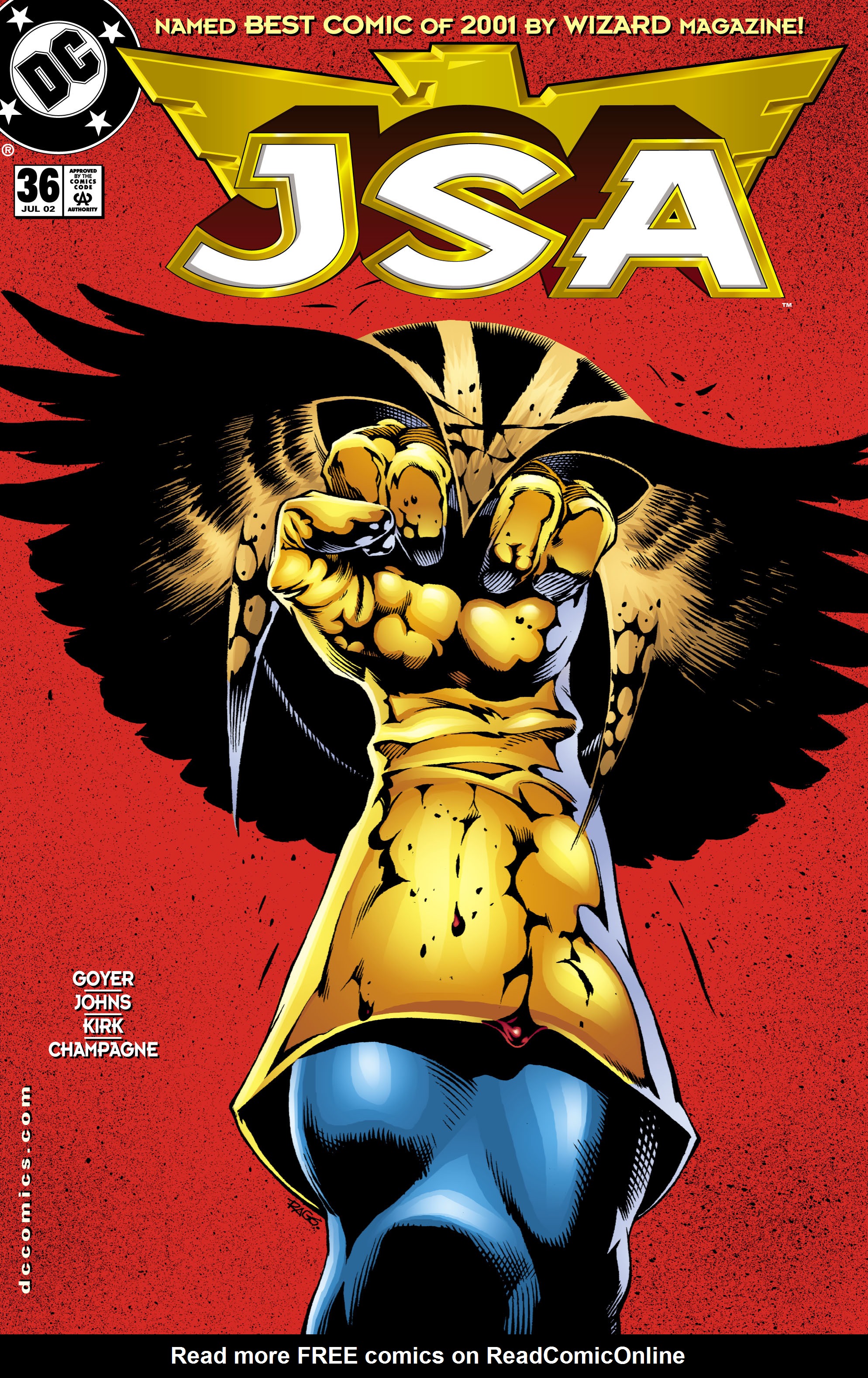 Read online JSA (1999) comic -  Issue #36 - 1