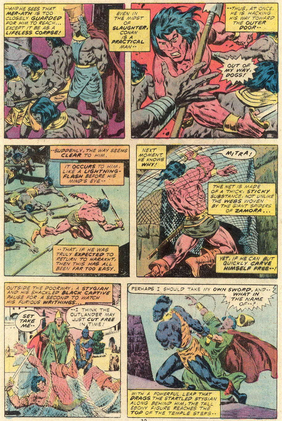 Read online Conan the Barbarian (1970) comic -  Issue #84 - 7