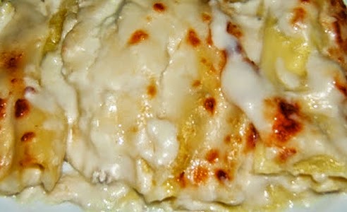 cannelloni alla ricotta e zola