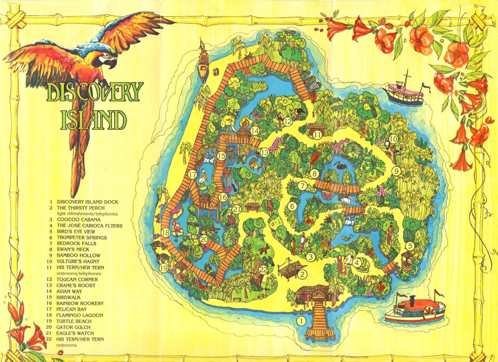 Mielenkiintoinen maailma Disney´s Discovery Island