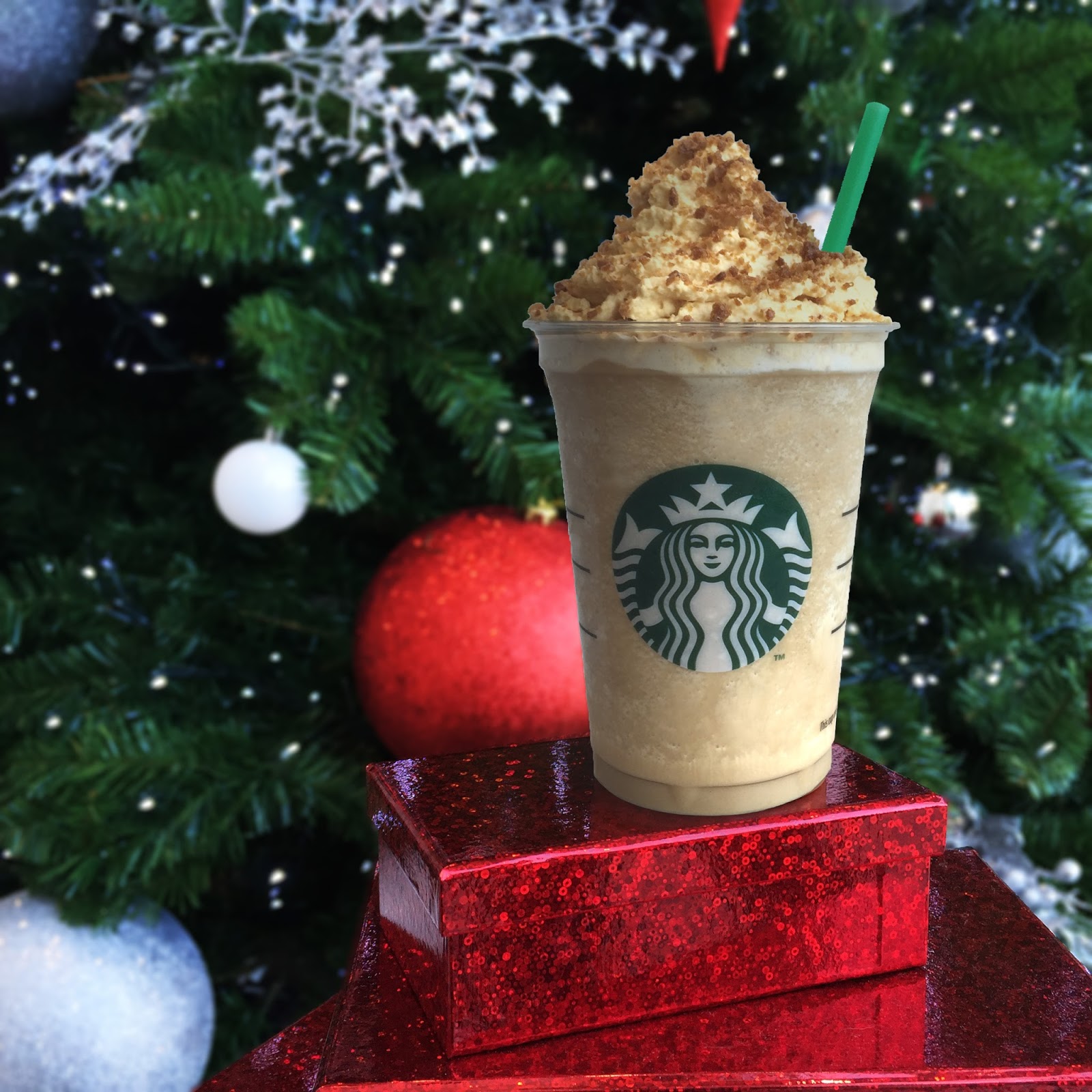 My sweet valentine White Christmas with the Starbucks Snowball and