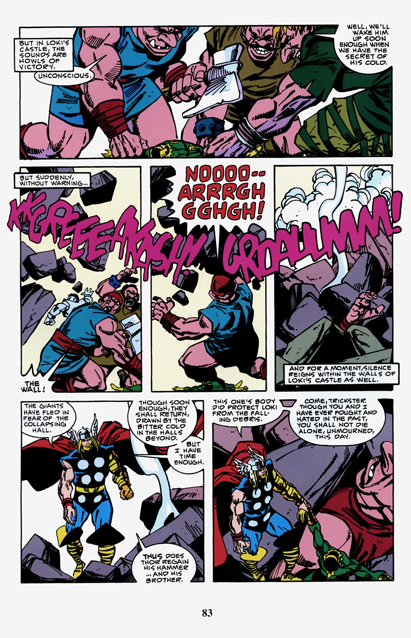 Read online Thor Visionaries: Walter Simonson comic -  Issue # TPB 5 - 85