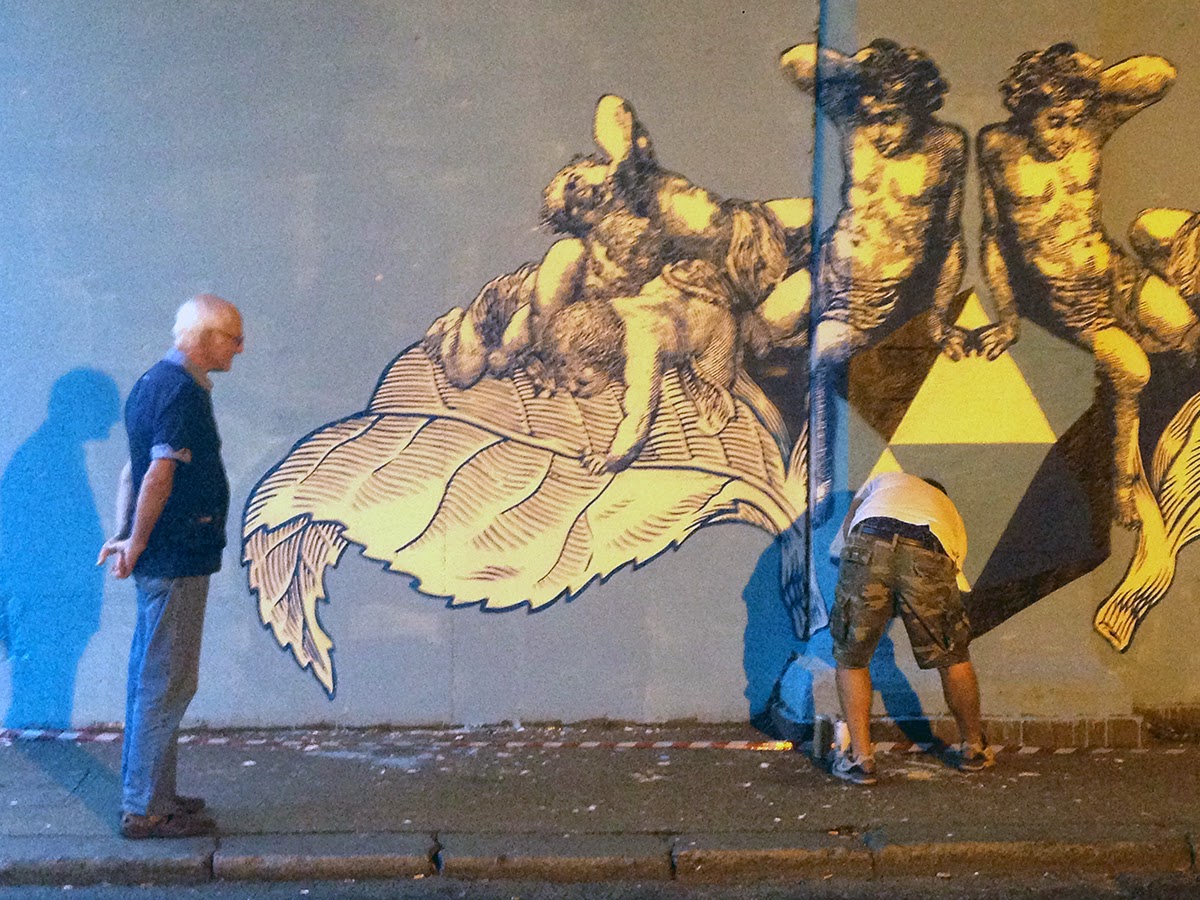 Lucamaleonte New Mural Ostiense, Rome StreetArtNews