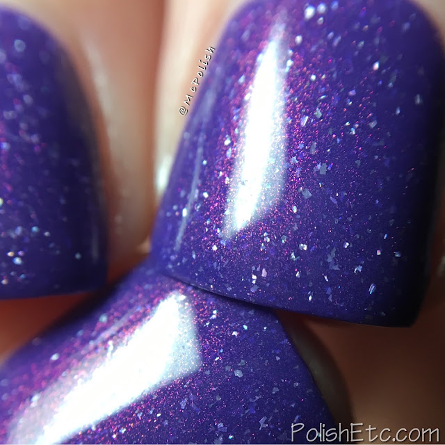 Road to Polish Con - Week 11 - McPolish - The Violet of Shy-Town by LynB Designs
