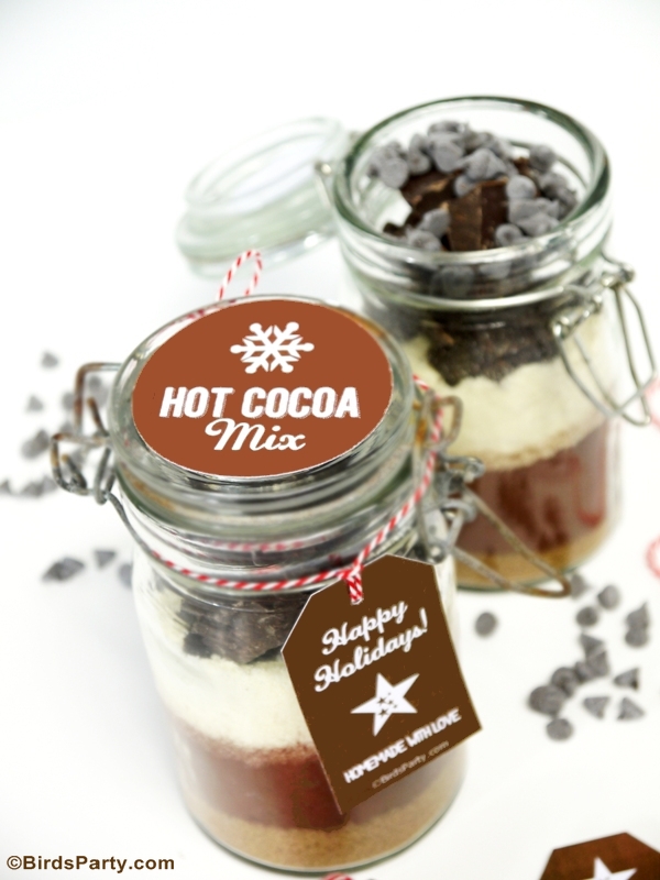 Hot Cocoa Mix Gift In A Jar With Free Printable Gift Tags Party Ideas hot-cocoa-mix-gift-in-a-jar-with-free-printable-gift-tags-party-ideas