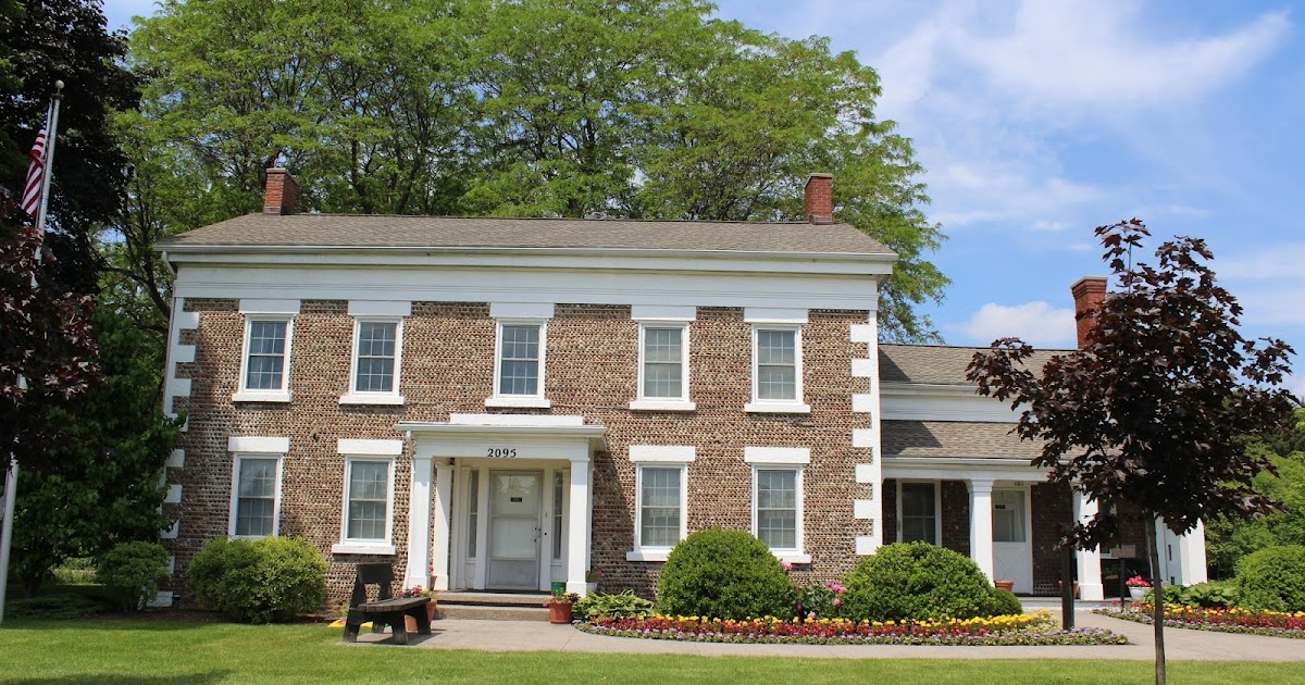 Cobblestone Buildings in Wayne County, New York