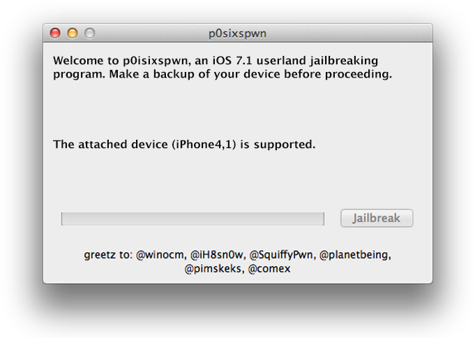 Untethered jailbreak iOS 7.1