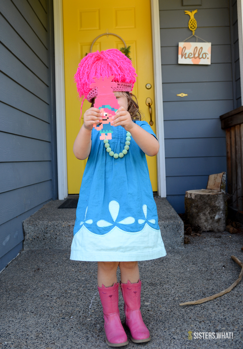 Trolls Princess Poppy Costume Lillian Pattern Sisters, What!