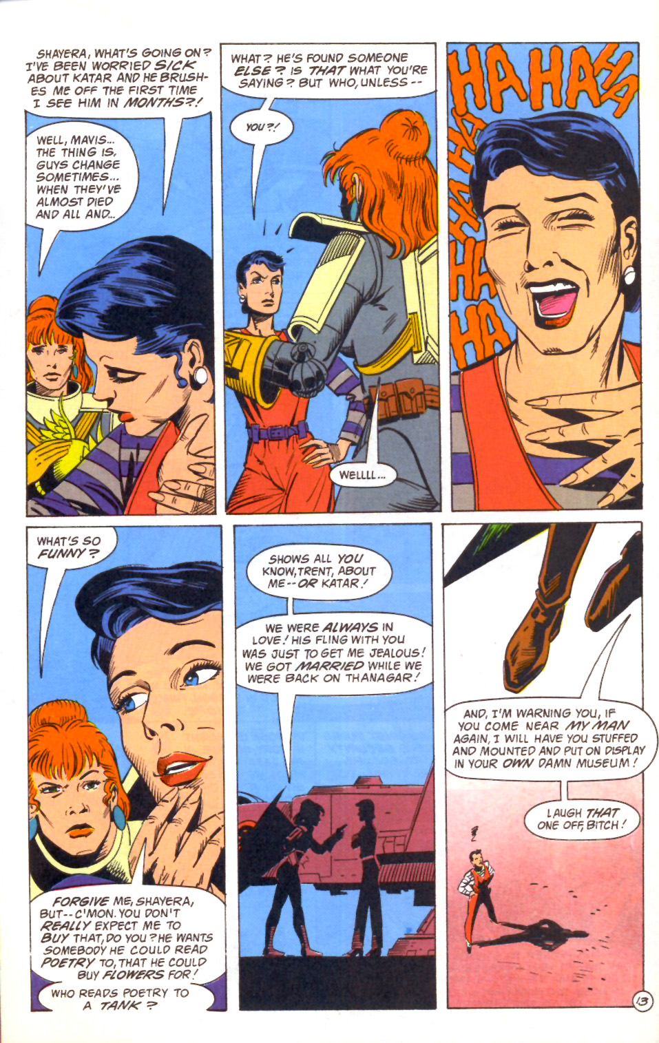 Read online Hawkworld (1990) comic -  Issue #24 - 13
