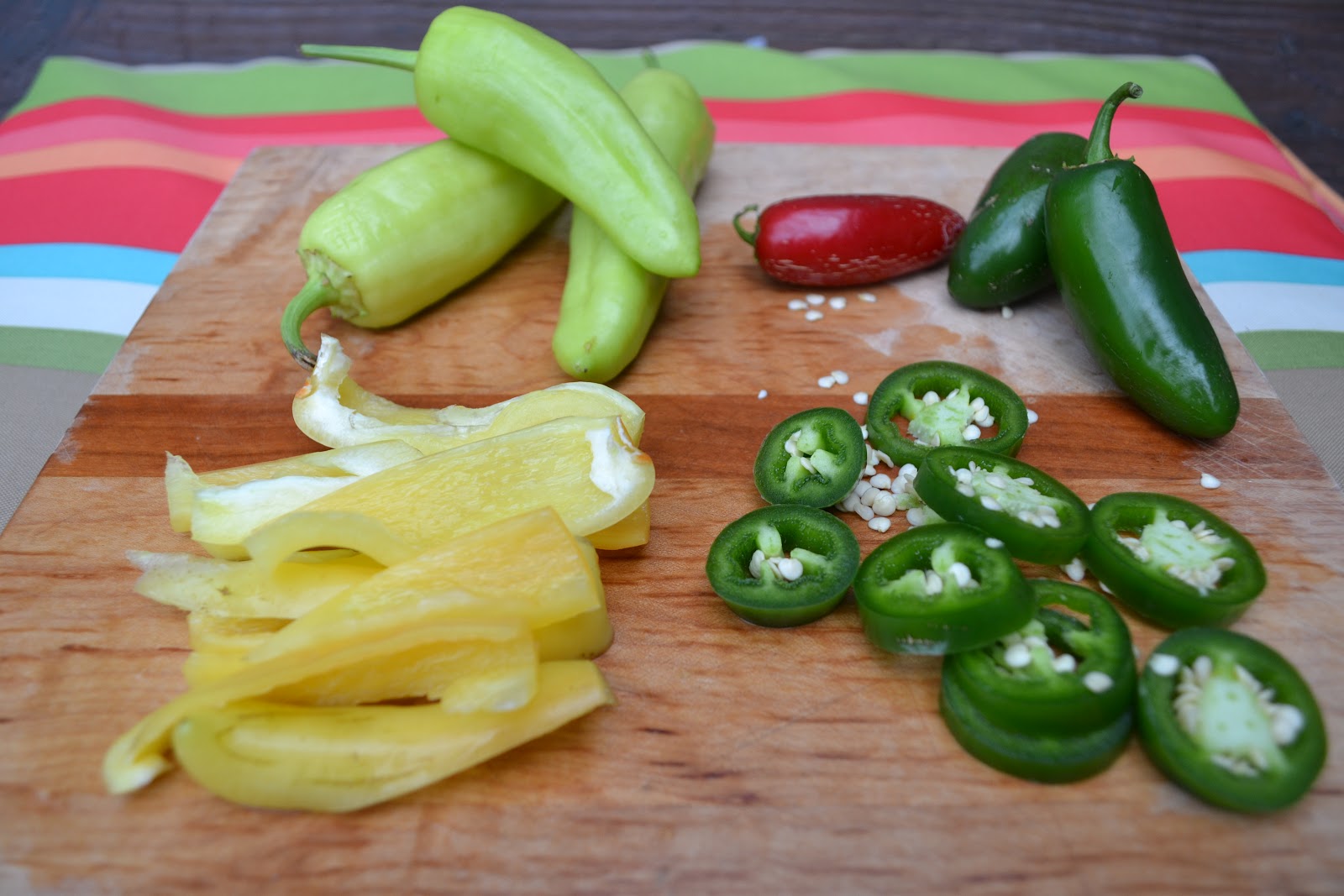 bonbons & biscotti Pickled Hot Wax Peppers or Jalapenos