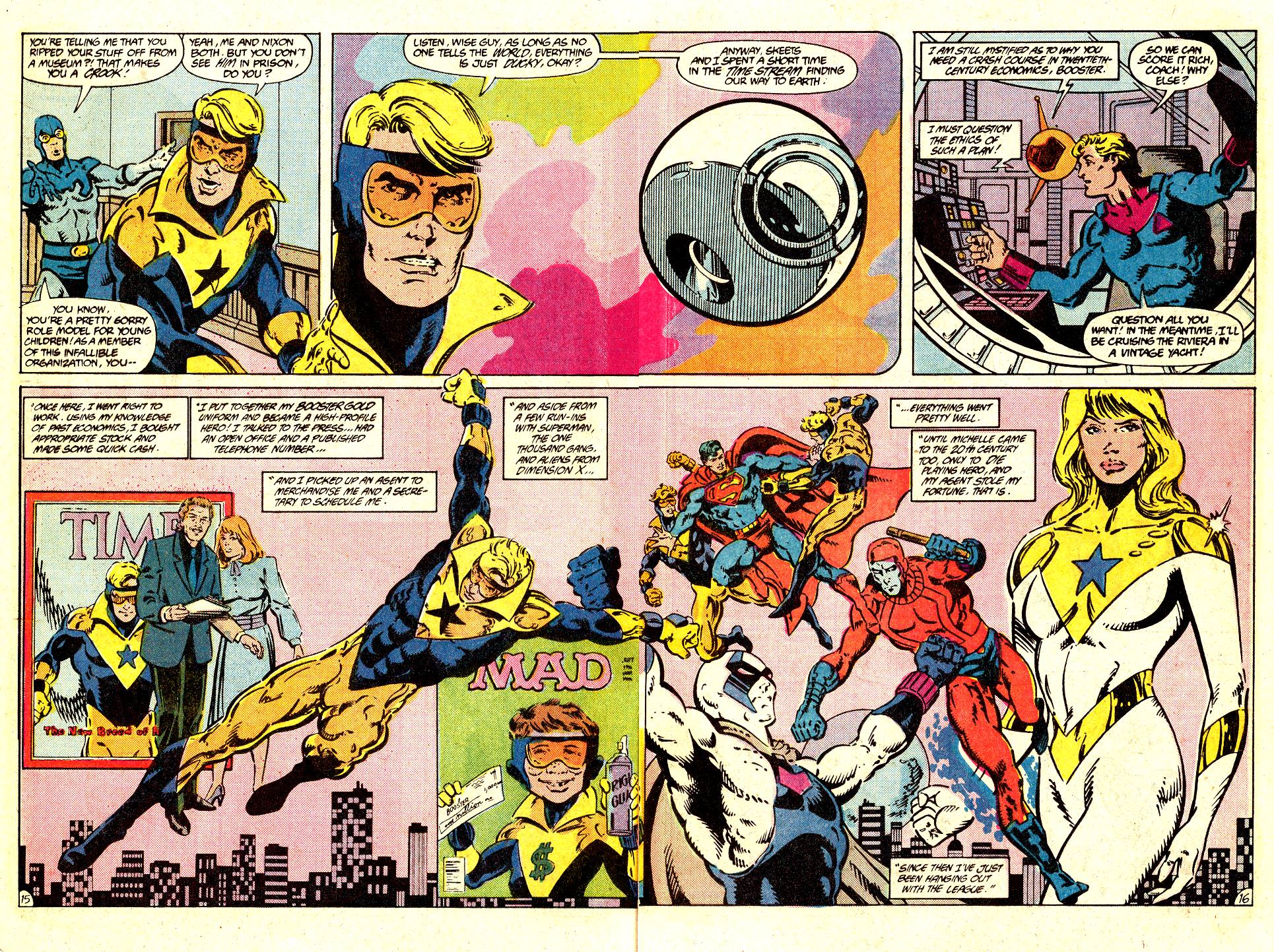Read online Secret Origins (1986) comic - Issue #35 - 22